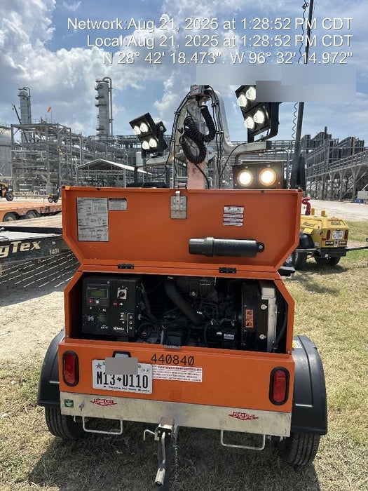 2024 Wanco WLTT-4MM4K Diesel, Deep Sea Controller, Shore Power Plug, Auto Start, (4) 350W LED Floodlights, 4kW Generator, 60 Gal Fuel Tank, 2" Ball, T3