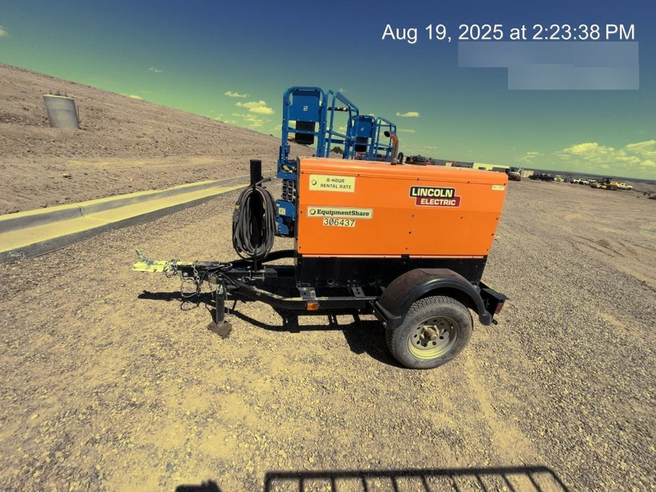 2023 Lincoln Electric LE400 Kubota V1505, Trlr, Cable Rack, Light Kit, ES Decals, T3