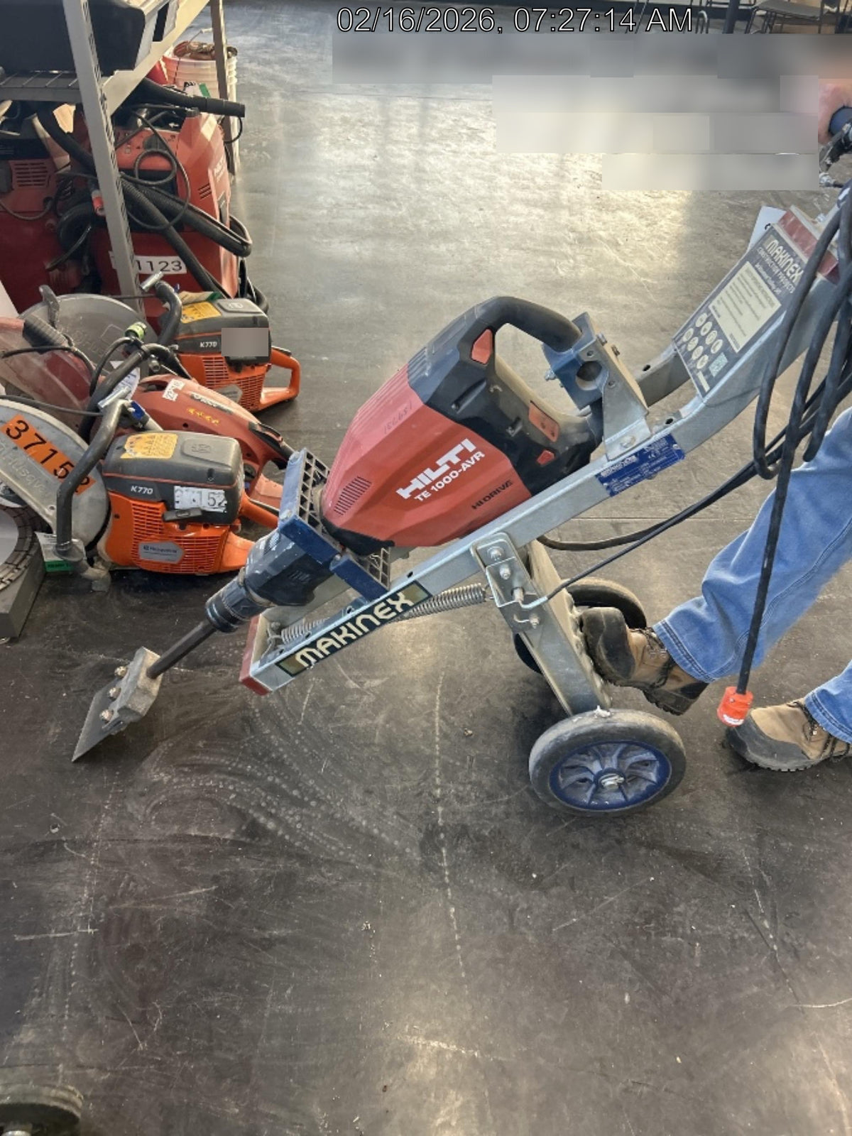 2021 HILTI TE 1000-AVR