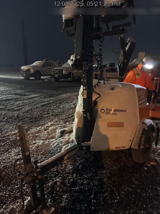 2023 Generac MLT2 Diesel, Flex Switch 120V Input, Powerzone Controller, 
(4) 320W LED Lights, 4kW Generator, 39.9 Gal Fuel Tank, 2" Ball, T3