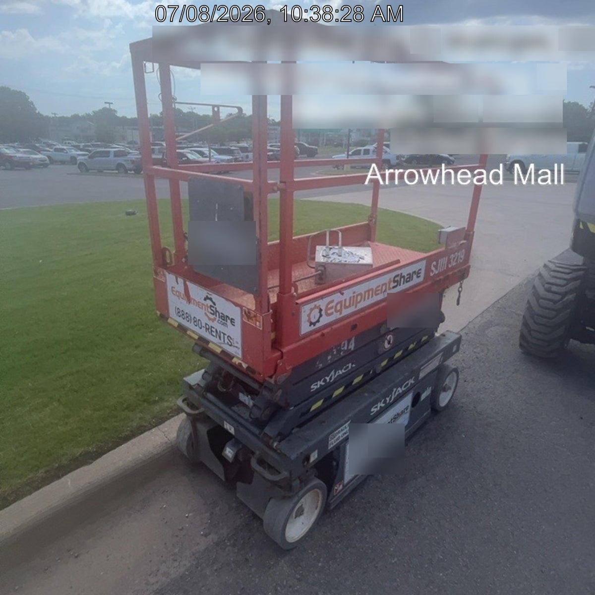 2019 Skyjack SJIII-3219 Skyjack SJIII3219 Standard w/Trojan Batteries