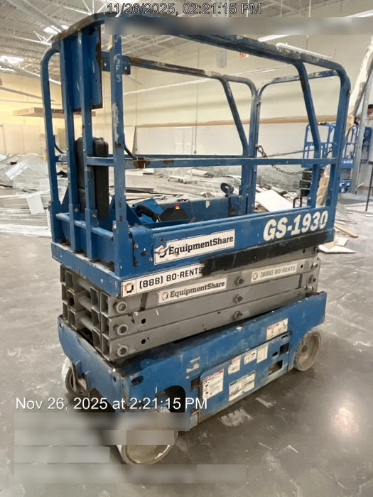 2017 Genie GS-1930 Genie GSq930 Scissor Lift