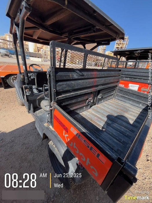 2022 Kubota RTV-X1140W-H Plastic Canopy, Windshield Acrylic Clear, LED Strobe Light, Wire Harness Kit, Back up Alarm