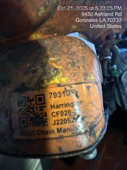 2020 HARRINGTON CF020-20