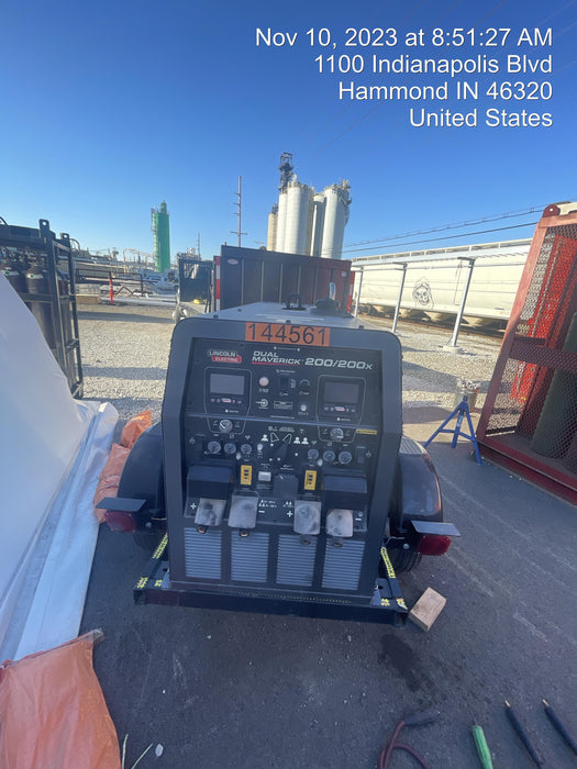 2021 Lincoln Electric Dual Maverick 200/200X Ready Pak 3 (includes trailer, cable rack, fender light kit)