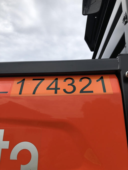 2022 Kubota RTV-X1140W-H Plastic Canopy, Windshield Acrylic Clear, LED Strobe Light, Wire Harness Kit, Back up Alarm