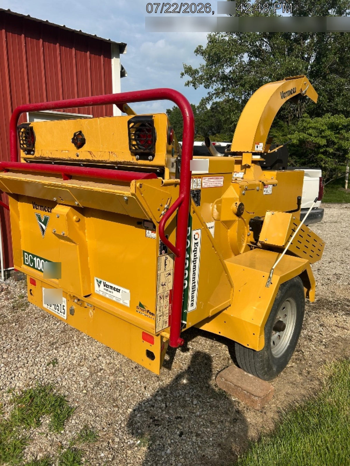 2021 VERMEER BC1000XL Diesel