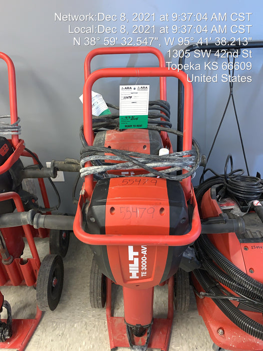 2019 HILTI TE 3000-AVR