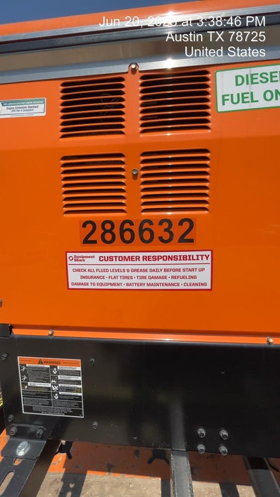 2022 Lincoln Electric LE400 Kubota V1505, Trlr, Cable Rack, Light Kit, ES Decals, T3