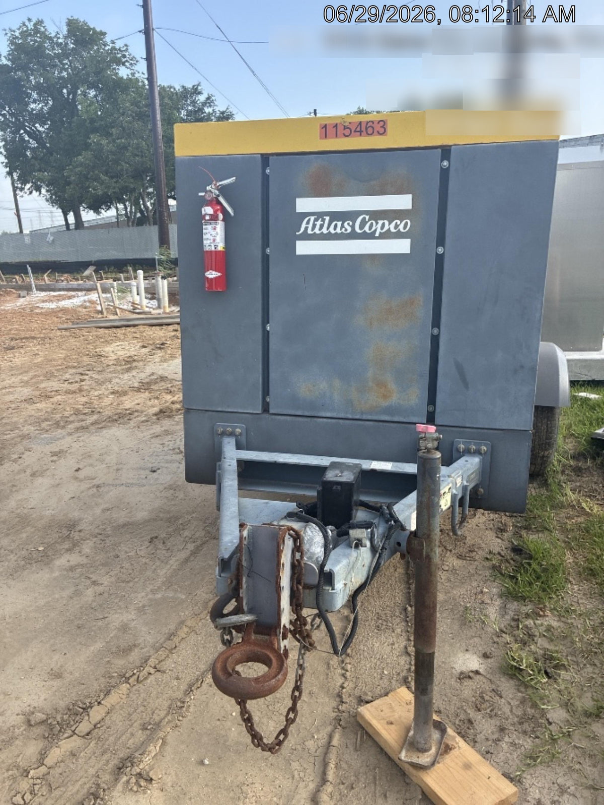 2020 ATLAS COPCO PAS 150 HF CS Enclosed