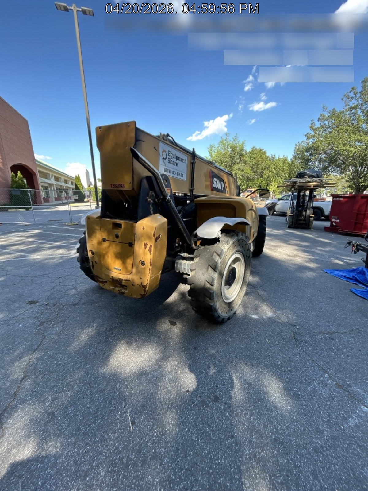 2021 SANY STH1056