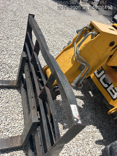2020 JCB 505-20TC Cab/Heat/Air, Solid Tires, Work Lights, Beacon, Aux Hydraulics, Back up Alarm, ES Decals