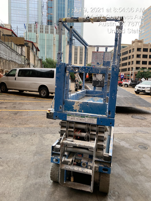 2020 Genie GS-1930 Solid Non Marking Tires, Beacon, Folding rails with half height swing gate