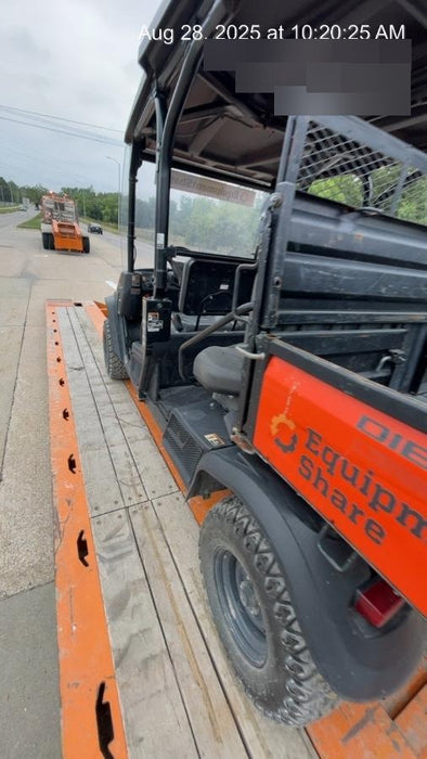 2021 Kubota RTV-X1140W-H Plastic Canopy, Windshield Acrylic Clear, LED Strobe Light, Wire Harness Kit, Back up Alarm
