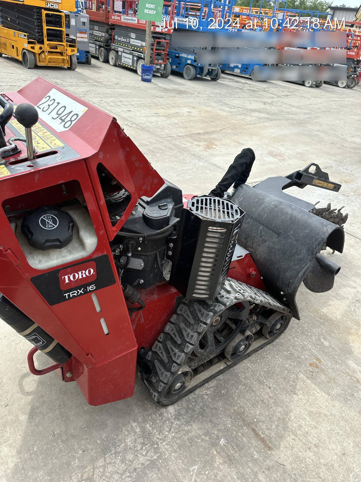 2022 TORO TRX-16
