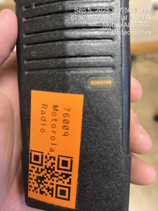 2020 MOTOROLA RDU4100