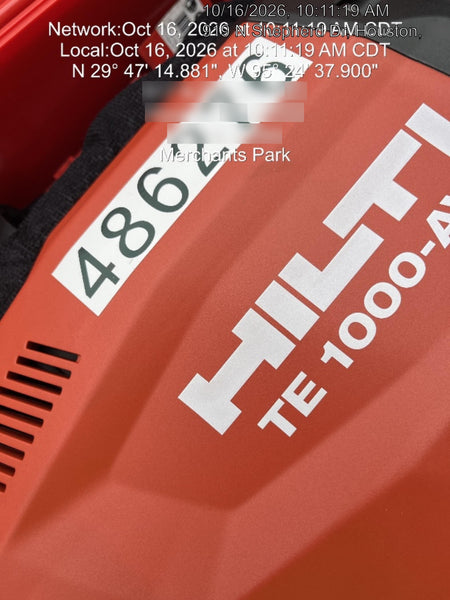 2025 HILTI TE 1000-AVR