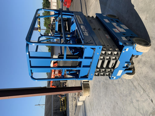 2020 Genie GS-1930 Solid Non Marking Tires, Beacon, Folding rails with half height swing gate