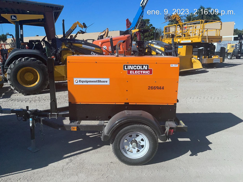 2022 Lincoln Electric LE400 Kubota V1505, Trlr, Cable Rack, Light Kit, ES Decals, T3
