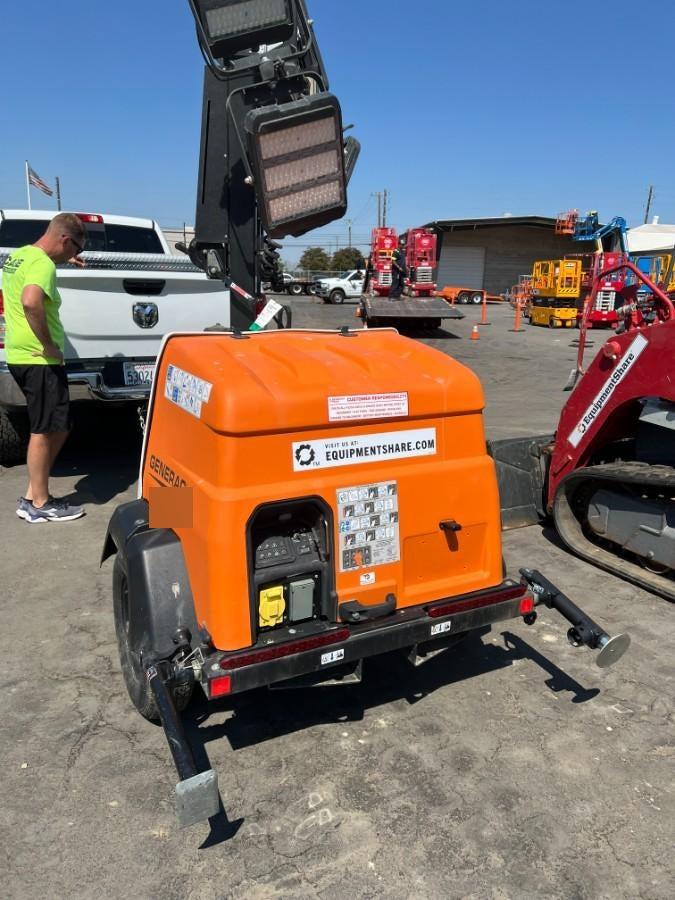 2023 Generac MLT2 Diesel, Flex Switch 120V Input, Powerzone Controller, (4) 320W LED Lights, 4kW Generator, 39.9 Gal Fuel Tank, 2" Ball, T3