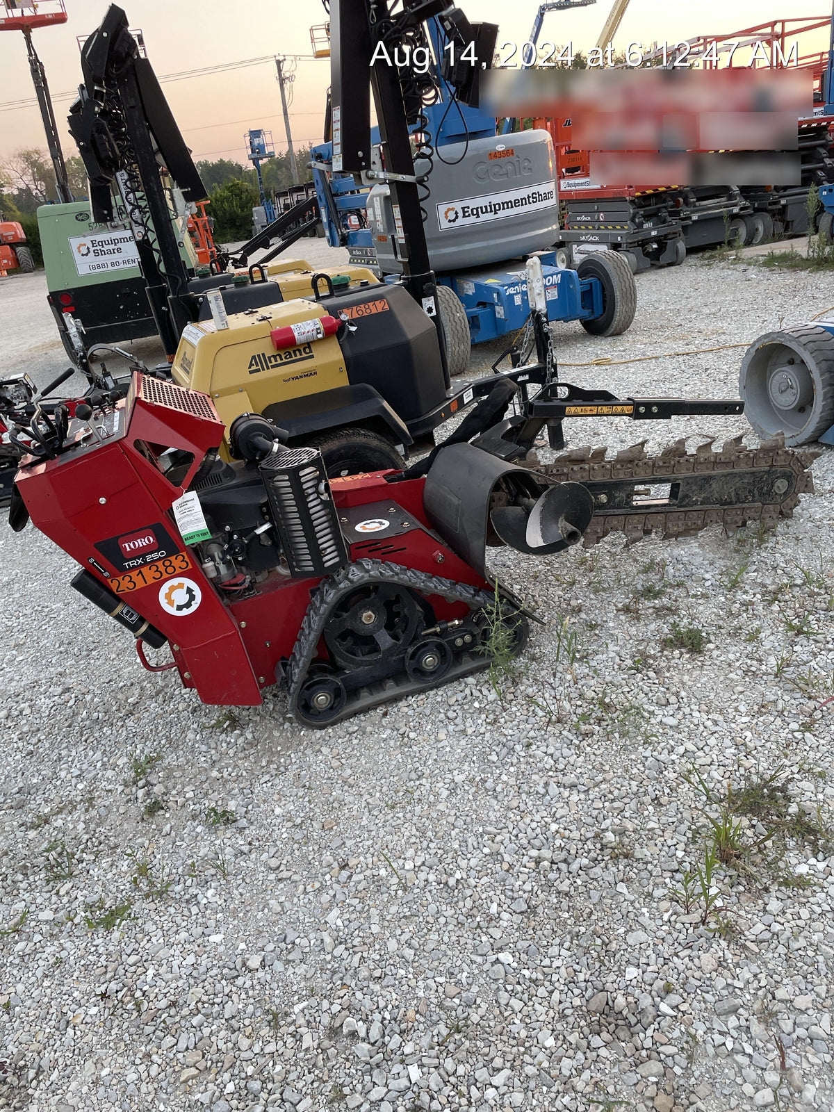 2022 TORO TRX-250