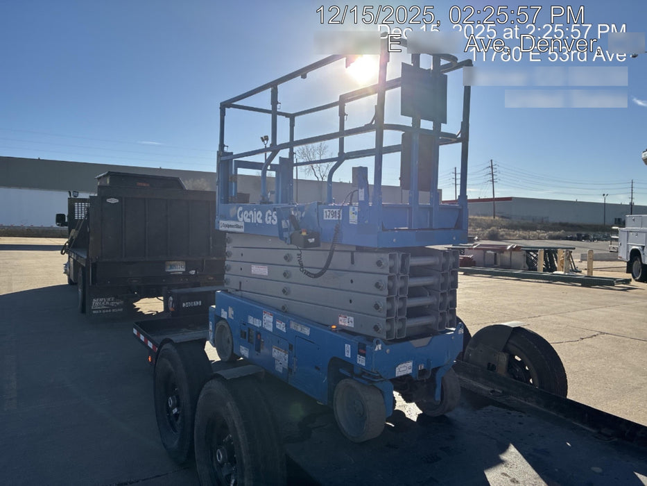 2018 Genie GS-3232 Genie GS-3232 w/Folding rails, Half height swing gate