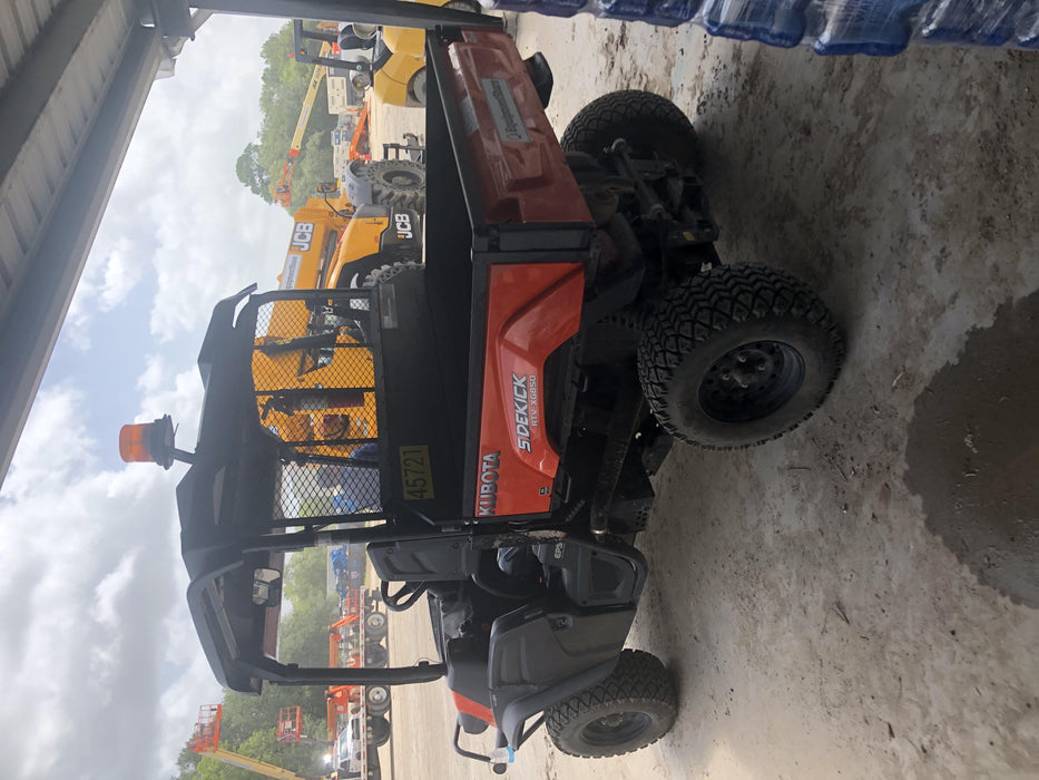 2019 Kubota RTV-XG850WL-H 4wd Utility Cart, Gas, 2 Seat, LED Strobe, Windshield Tempered Glass, Plastic Canopy, Wire Harness Kit, Backup Alarm