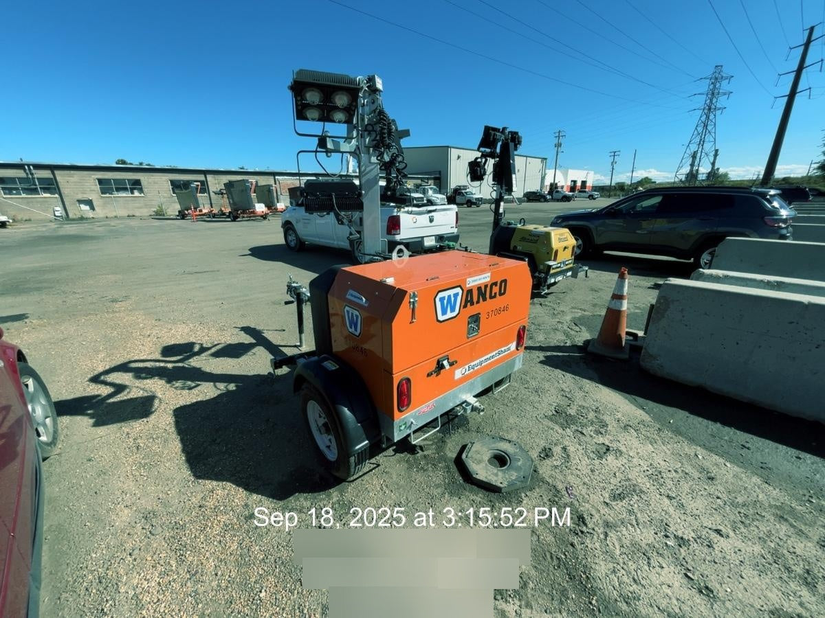 2023 Wanco WLTT-4MM4K Diesel, Deep Sea Controller, Shore Power Plug, Auto Start, (4) 350W LED Floodlights, 4kW Generator, 60 Gal Fuel Tank, 2" Ball, T3