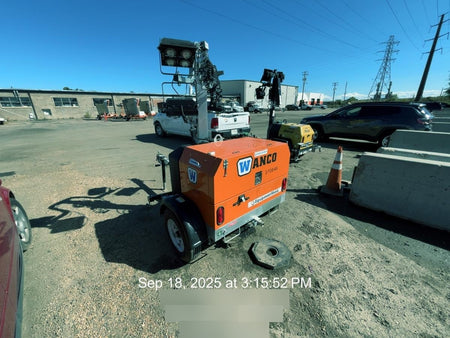 2023 Wanco WLTT-4MM4K Diesel, Deep Sea Controller, Shore Power Plug, Auto Start, (4) 350W LED Floodlights, 4kW Generator, 60 Gal Fuel Tank, 2" Ball, T3