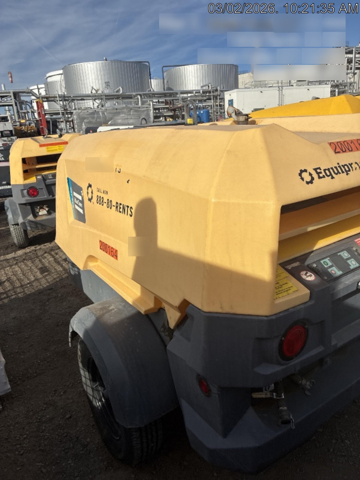 2022 ATLAS COPCO XAS188 CWK
