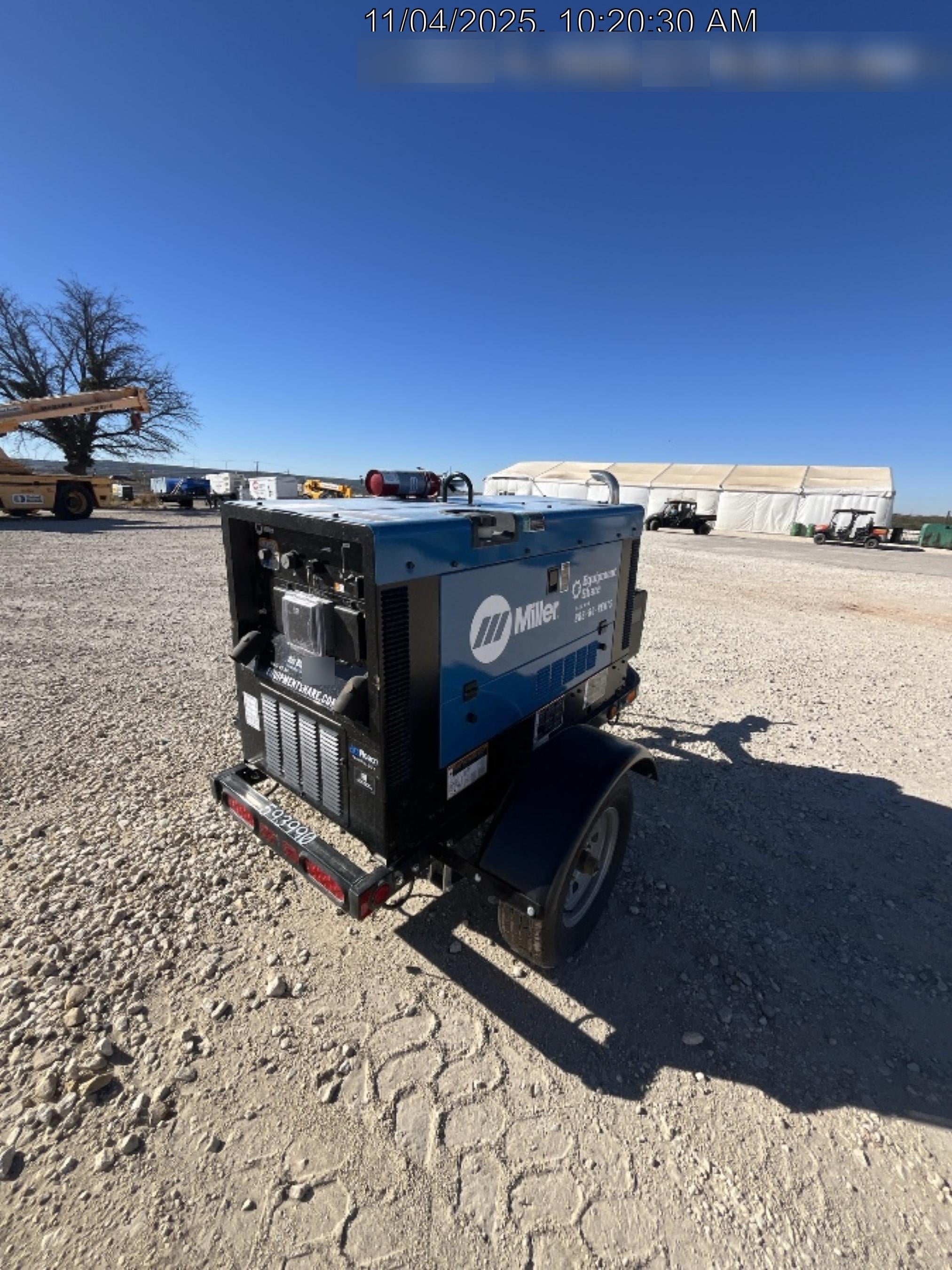 2025 MILLER ELECTRIC BIG BLUE 400