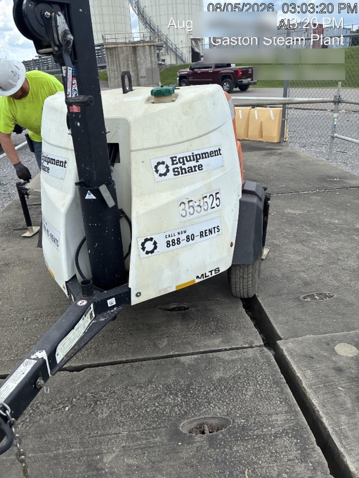 2023 Generac MLT2 Diesel, Flex Switch 120V Input, Powerzone Controller, (4) 320W LED Lights, 4kW Generator, 39.9 Gal Fuel Tank, 2" Ball, T3