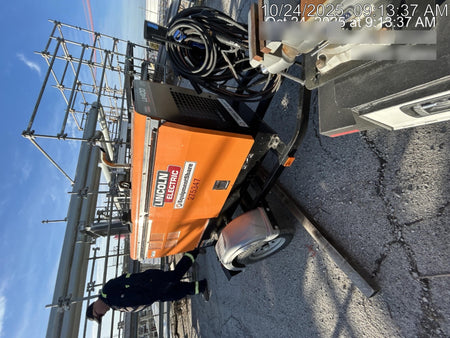 2022 Lincoln Electric LE400 Kubota V1505, Trlr, Cable Rack, Light Kit, ES Decals, T3