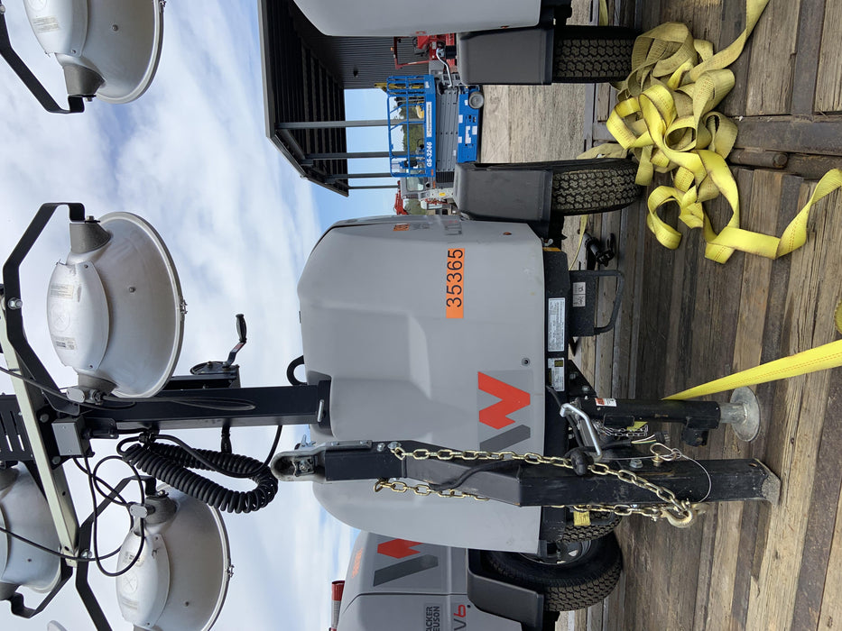 2019 Wacker Neuson LTV6L-MH Wacker Neuson LTV6L Mobile Light Tower w/Fuel Level Sensor Installed