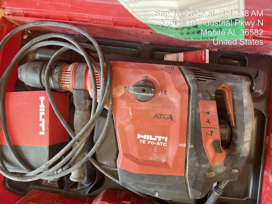 2024 HILTI TE 70-ATC/AVR