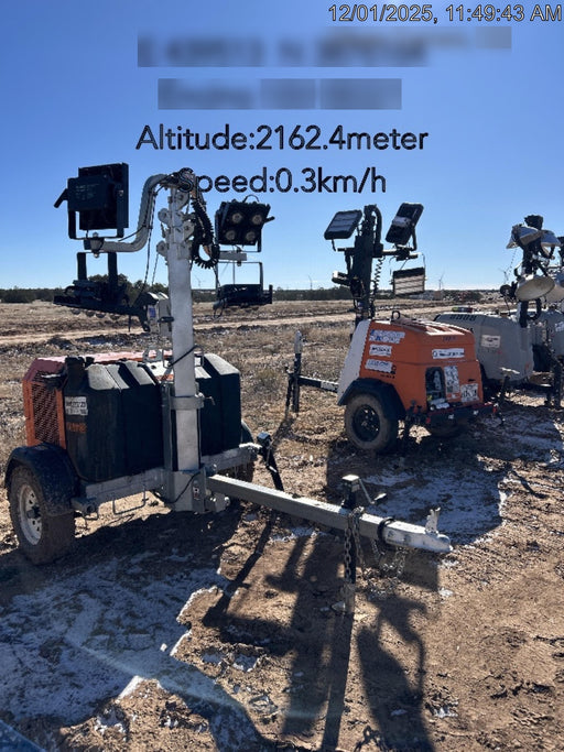 2024 Wanco WLTT-4MM4K Diesel, Deep Sea Controller, Shore Power Plug, Auto Start, (4) 350W LED Floodlights, 4kW Generator, 60 Gal Fuel Tank, 2" Ball, T3