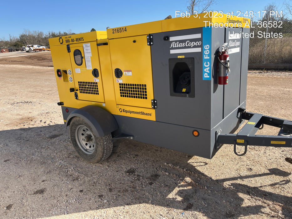 2022 ATLAS COPCO PAC F66 KD-S