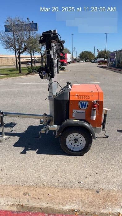 2024 Wanco WLTT-4MM4K Diesel, Deep Sea Controller, Shore Power Plug, Auto Start, (4) 350W LED Floodlights, 4kW Generator, 60 Gal Fuel Tank, 2" Ball, T3