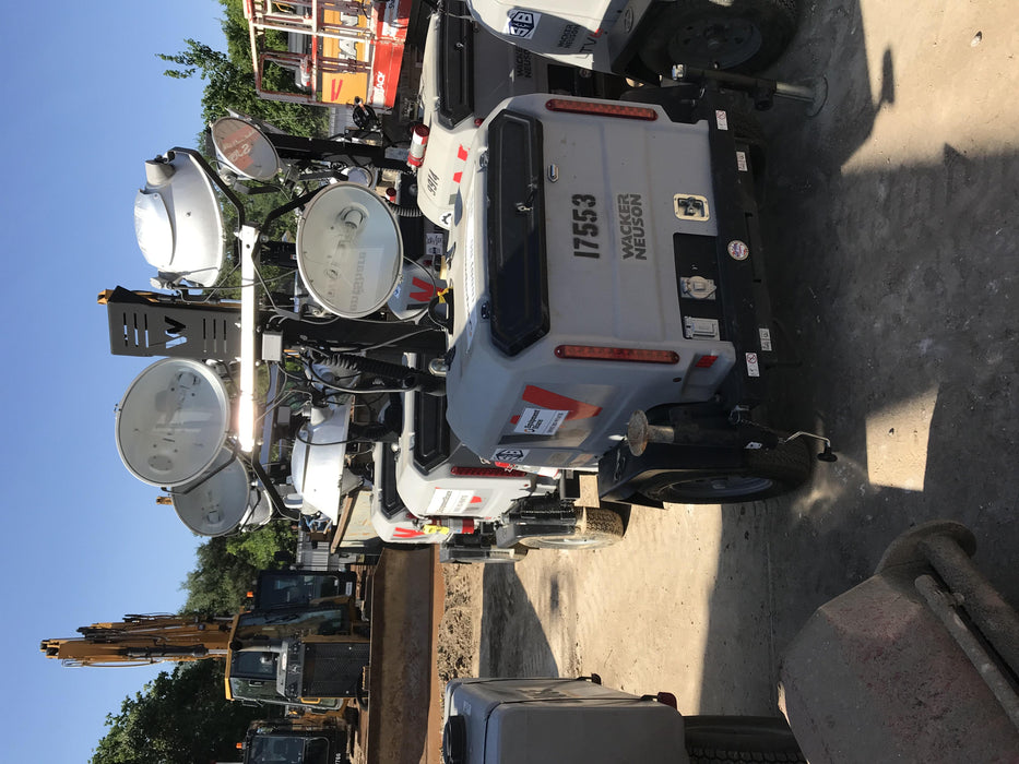 2018 Wacker Neuson LTV6L-MH Wacker Neuson LTV6K Mobile Light Tower w/Fuel Level Sensor Installed