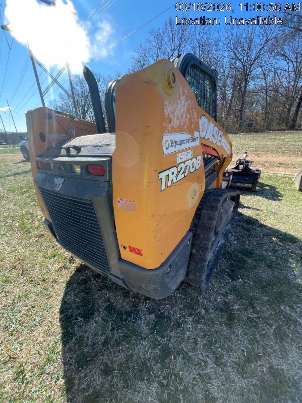 2021 CASE TR270B