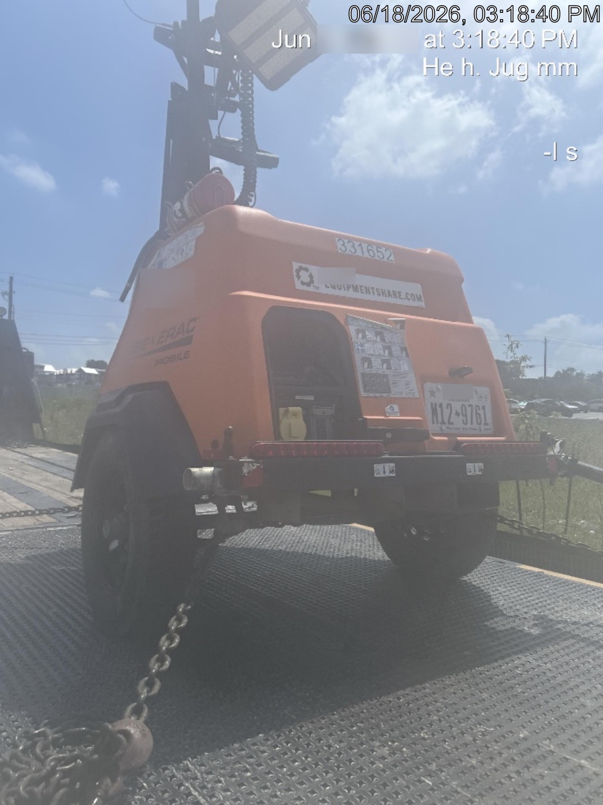 2023 Generac MLT2 Diesel, Flex Switch 120V Input, Powerzone Controller, (4) 320W LED Lights, 4kW Generator, 39.9 Gal Fuel Tank, 2" Ball, T3