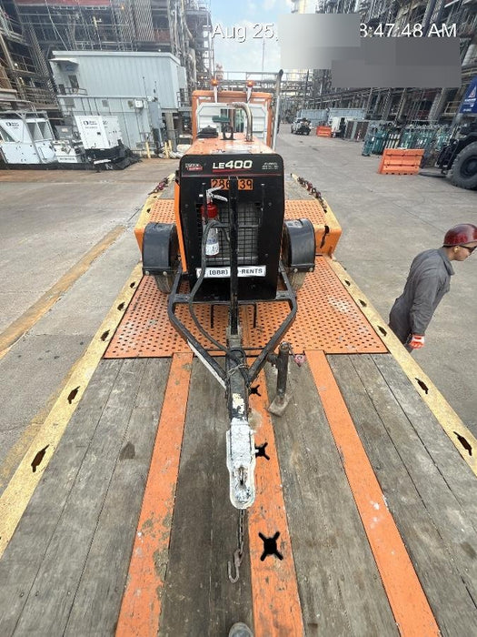 2022 Lincoln Electric LE400 Kubota V1505, Trlr, Cable Rack, Light Kit, ES Decals, T3