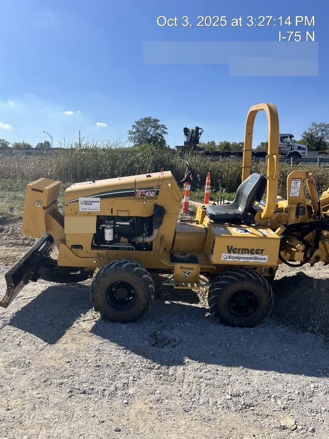 2019 VERMEER RTX450