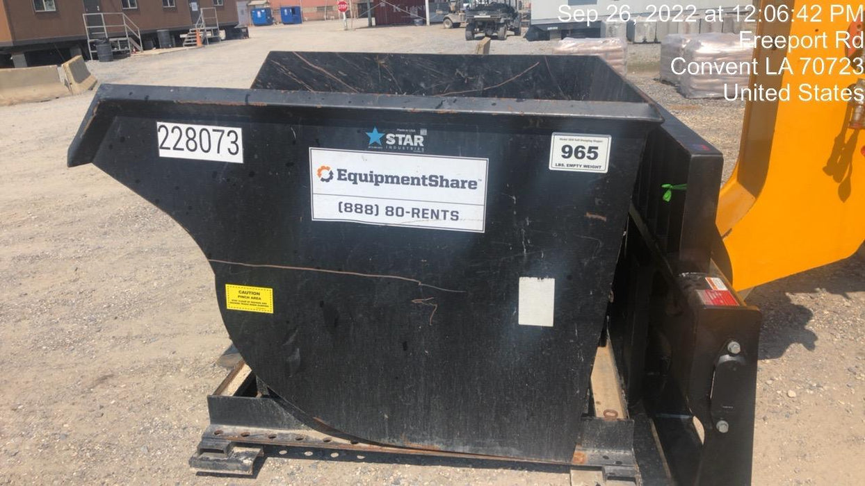 2022 STAR INDUSTRIES M-1820 - Self-Dump Hopper