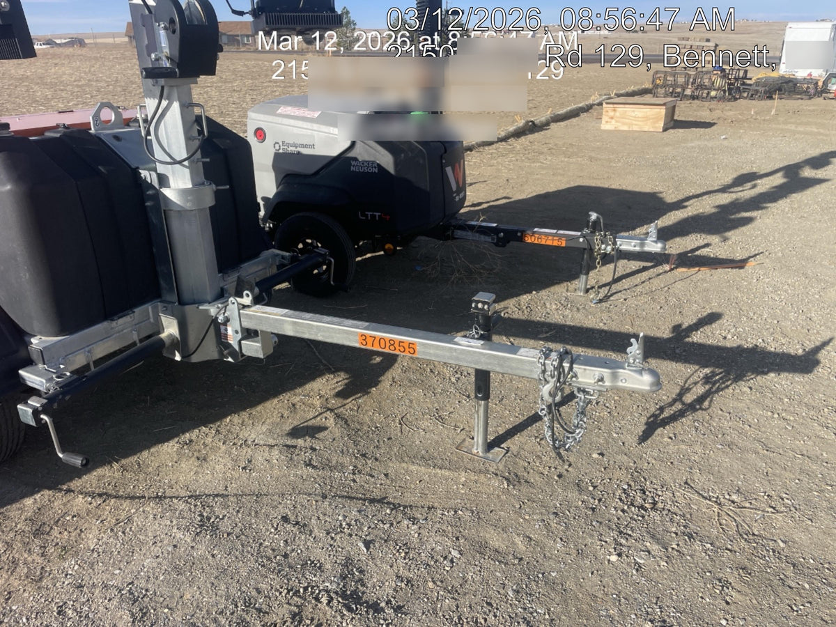 2023 Wanco WLTT-4MM4K Diesel, Deep Sea Controller, Shore Power Plug, Auto Start, (4) 350W LED Floodlights, 4kW Generator, 60 Gal Fuel Tank, 2" Ball, T3
