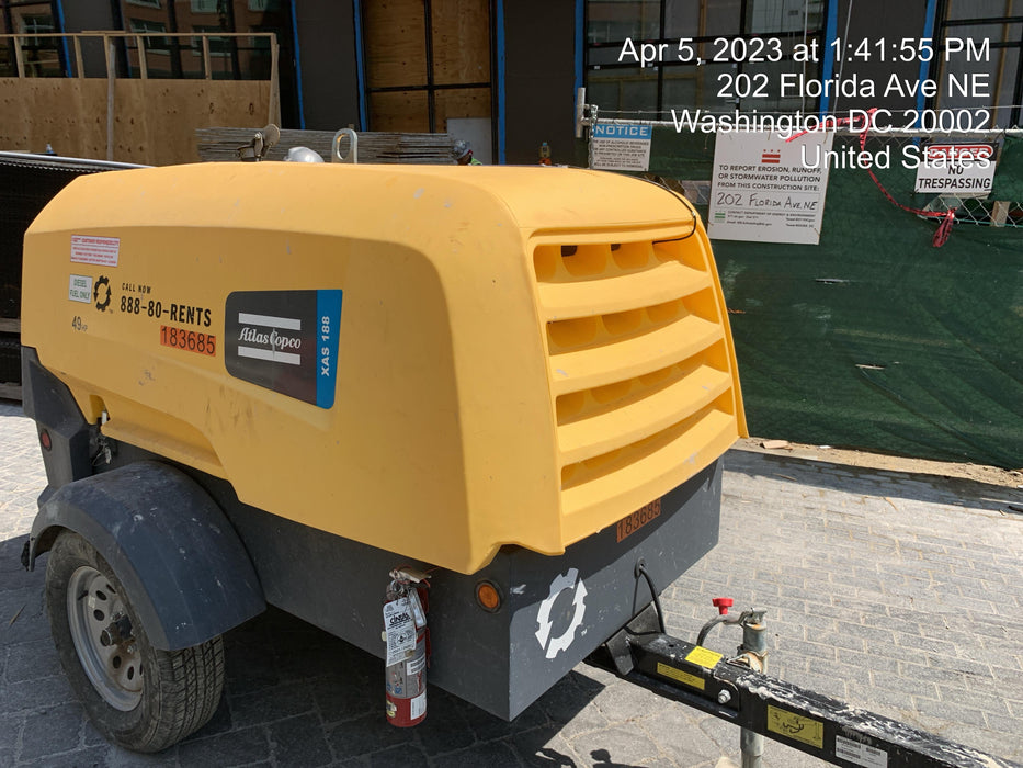 2021 ATLAS COPCO XAS188 CWK