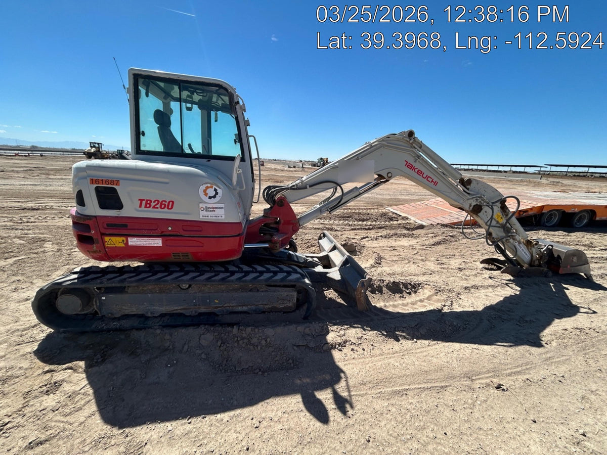 2021 TAKEUCHI TB260