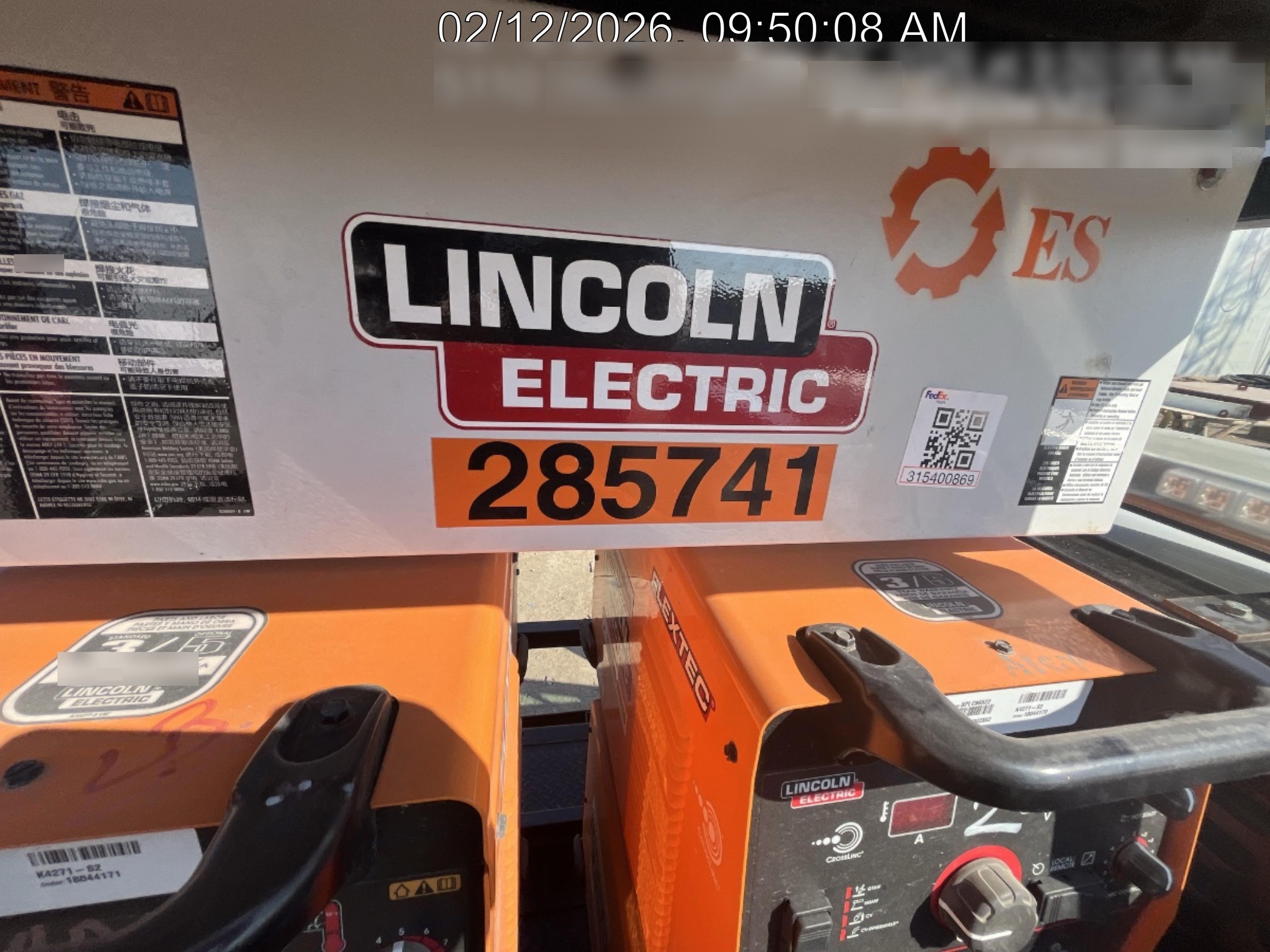 2022 LINCOLN ELECTRIC K3402-2