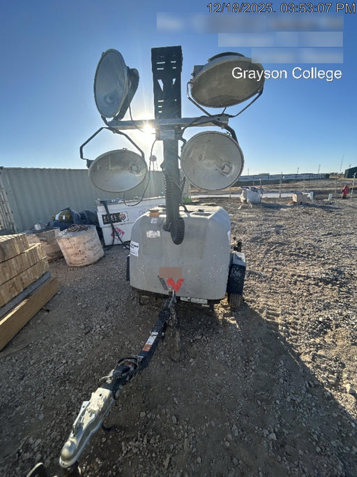 2019 Wacker Neuson LTV6L-MH Wacker Neuson LTV6L Mobile Light Tower w/Fuel Level Sensor Installed