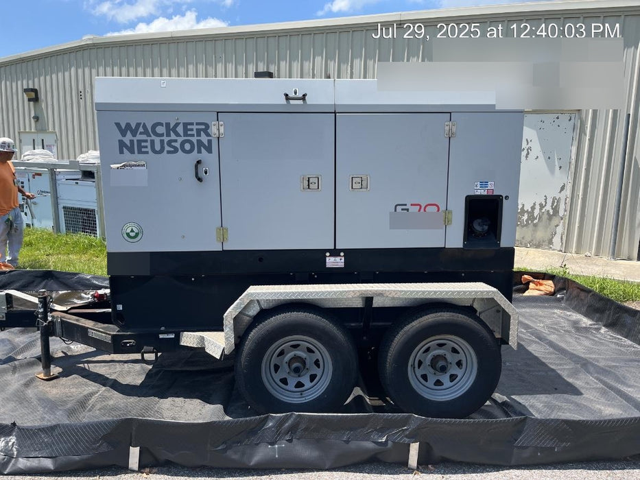 2018 WACKER NEUSON G70